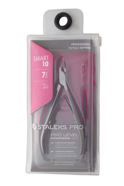 Кусачки професійні для шкіри 7 мм Staleks Pro Smart 10 NS-10-7 NS-10-7 фото