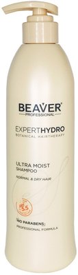 Шампунь для сухого волосся ультра зволожуючий Beaver Professional Expert Hydro Ultra Moisture Shampoo 318 мл 2101303002 фото