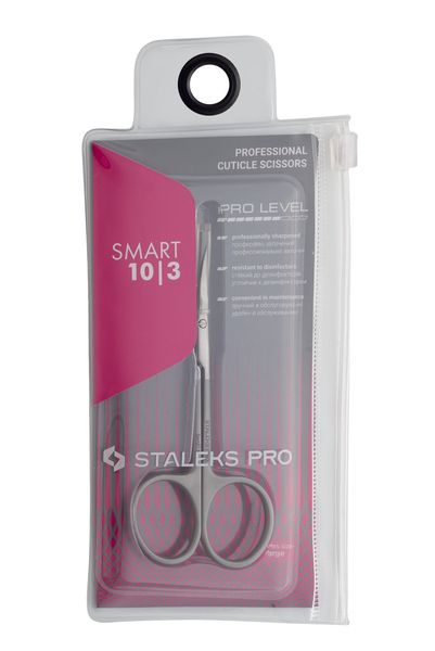 Ножиці професійні для кутикули Staleks Pro Smart 50 Type 3 SE-50/3 SS-10/3 фото
