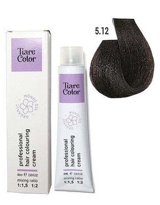 5.12 Крем-краска для волос Tiare Color Hair Colouring Cream 60 мл 1557214236 фото