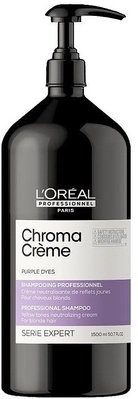Шампунь для волосся з фіолетовим пігментомі L'Oréal Professionnel Chroma Shampoo Purple Dyes 1500 мл 1761362821 фото