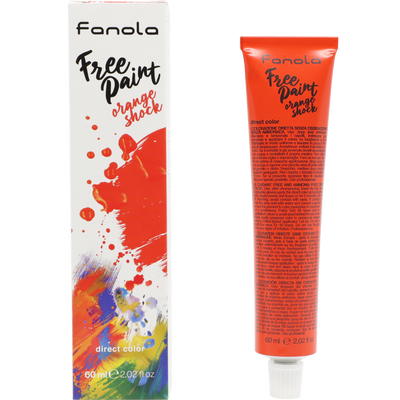 Фарба для волосся Fanola Free Paint оранжевий шок 60 мл 1557230063 фото