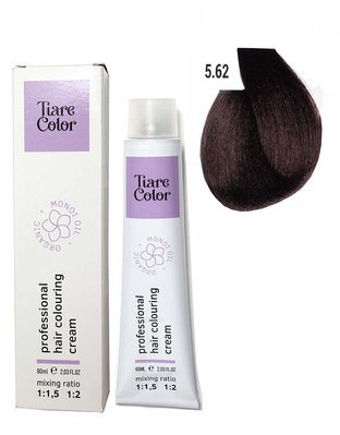 5.62 Крем-фарба для волосся Tiare Color Hair Colouring Cream 60 мл 1557214241 фото