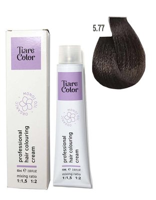 5.77 Крем-фарба для волосся Tiare Color Hair Colouring Cream 60 мл 1557214242 фото