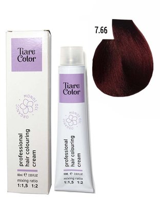 7.66 Крем-фарба для волосся Tiare Color Hair Colouring Cream 60 мл 1557214292 фото