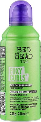 Мус для волосся сильної фіксації TIGI Bed Head Foxy Curls Mousse 250 мл 2024824027 фото