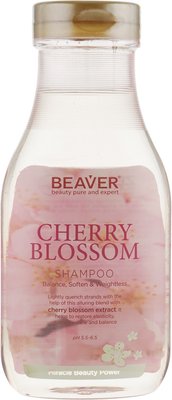 Шампунь для ежедневного применения с экстрактом цветов сакуры Beaver Shampoo Cherry Blossom 350 мл 220129802 фото