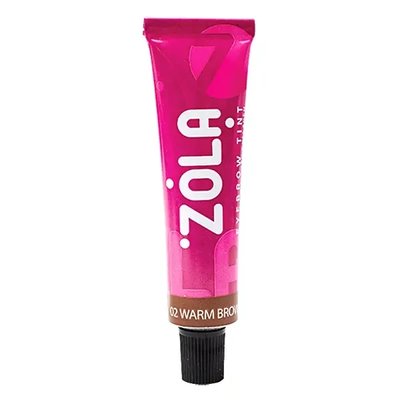 Краска для бровей с коллагеном Zola Eyebrow Tint With Collagen Warm Brown 02 15 мл 04903-4 фото