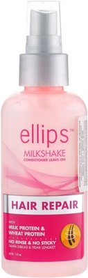 Незмивний кондиціонер для волосся з протеїнами Ellips Milkshake Conditioner Leave-On 110 мл 35 фото