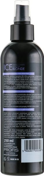 Спрей-підсилювач для освітленого волосся Ice Blonde Profis 250 мл P00128 фото
