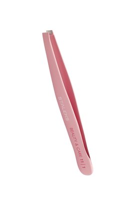 Пінцет для брів рожевий Staleks Beauty & Care 11 Type 1 TBC-11/1 TBC-11/1 фото