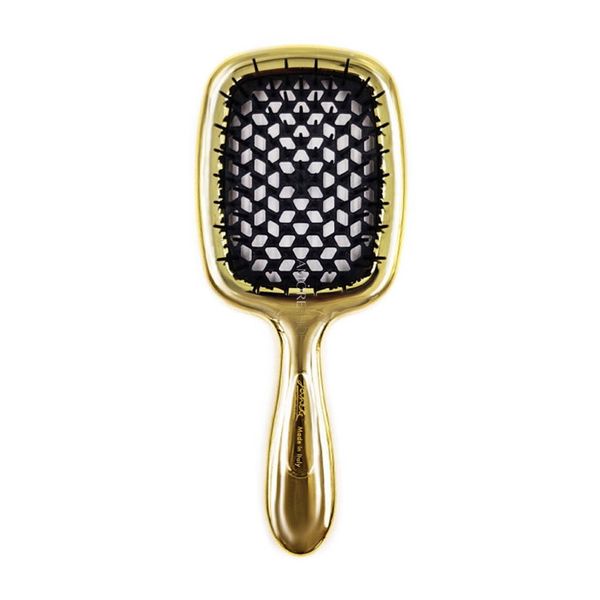 Щітка для волосся Superbrush Janeke золота чорна серединка AUSP230 фото