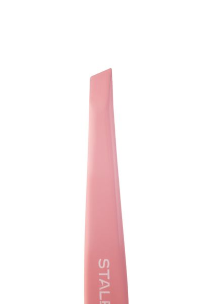 Пінцет для брів рожевий Staleks Beauty & Care 11 Type 3 TBC-11/3 TBC-11/3 фото