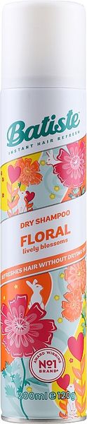 Сухий шампунь для всіх типів волосся Batiste Floral 200 мл 1557214173 фото