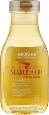 Живильний шампунь для сухого волосся з олією марули Beaver Shampoo Marula Oil 60 мл 220139702 фото