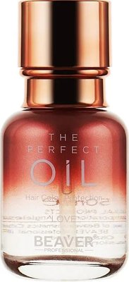 Масло парфюмированное для увлажнения и защиты цвета волос Beaver Professional Oil Color Protection 50 мл 2101345002 фото