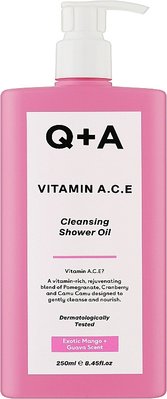 Вітамінізована олія для душу Q+A Vitamin A.C.E Cleansing Shower Oil 250 мл 1942384725 фото