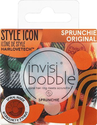 Гумка для волосся Invisibobble Sprunchie Fall in Love Channel the Flannel 1942385199 фото