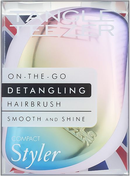 Щетка для волос Tangle Teezer Compact Styler Pearlescent Matte радужная/розовая 1557218907 фото