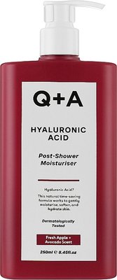 Засіб з гіалуроновою кислотою для інтенсивного зволоження тіла Q+A Hyaluronic Acid Post-Shower Moisturiser 250 1942384765 фото