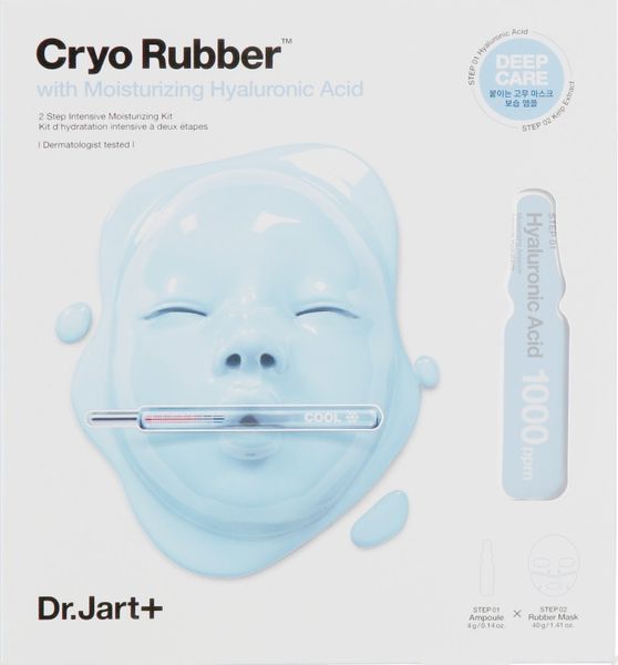 Альгінатна маска Зволоження Dr. Jart+ Cryo Rubber with Moisturizing Hyaluronic Acid 465049 фото
