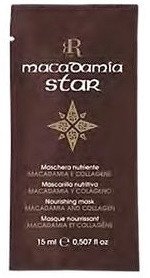 Пробник маска для волосся з маслом макадамії і колагеном Rline Macadamia Star 15 мл 1582947246 фото