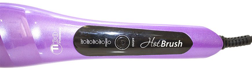 Щітка-вирівнювач Tico Hot Brush фіолетова 100208VT фото