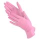 Рукавички нітрилові Nitrylex Pink рожеві M 50 пар 1774519615 фото 2