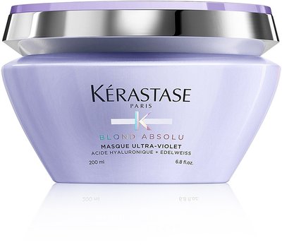 Маска фіолетова для освітленого волосся Kerastase Absolu Masque Ultra Violet 200 мл E2922401 фото