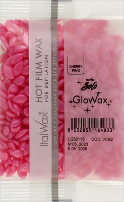 Віск гарячий в гранулах ItalWax Рожева вишня 100 г C_FWP100_PGL_IT фото