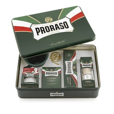 Класичний подарунковий набір для гоління у металевій коробці Proraso Clasic 1942384776 фото