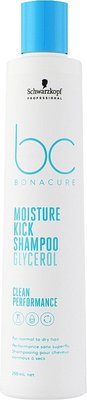 Шампунь увлажняющий Schwarzkopf Professional Bonacure Moisture Kick Shampoo Glycerol 250 мл 52 173 фото