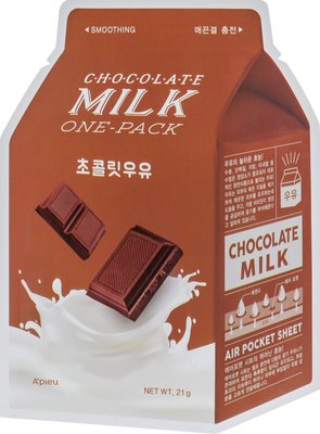 Маска тканевая с шоколадным молоком A'pieu Milk Chocolate Milk One-Pack 1942385123 фото