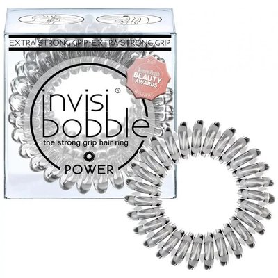 Резинка-браслет для волосся Invisibobble Power Crystal Clear 2113658294 фото