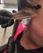 Набір пензликів вузьких для волосся (рожевий і чорний) Detailing Brush Set 2 шт Framar BB-2CLR фото 5