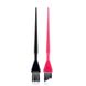 Набір пензликів вузьких для волосся (рожевий і чорний) Detailing Brush Set 2 шт Framar BB-2CLR фото 1