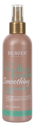Термозахист з кератином для еластичності волосся Beaver Spay Brazilian Keratin 200 мл 3553902 фото