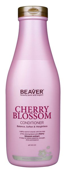 Кондиционер для ежедневного применения с экстрактом цветов сакуры Beaver Conditioner Cherry Blossom 730 мл 220132802 фото