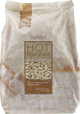 Віск гарячий у гранулах Білий шоколад ItalWax 500 г C_FWP500_BRA_IT фото