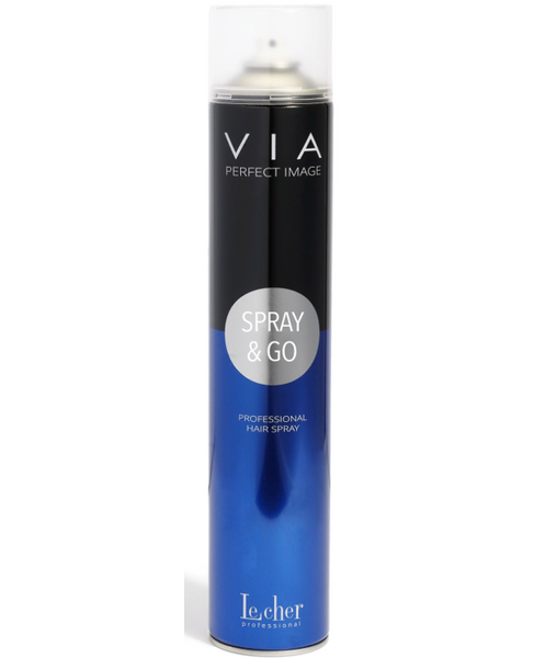 Лак для волосся екстра сильної фіксації VIA Spray & Go Le Cher 750 мл P00223 фото