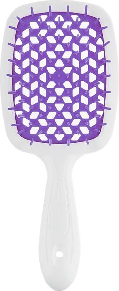 Щітка для волосся Janeke Superbrush біла з фіолетовим SP226BIAFUX фото