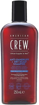 Шампунь против перхоти American Crew Anti Dandruff + Dry Scalp 250 мл 4128914 фото