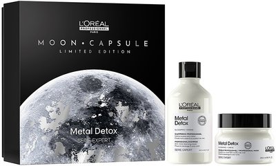 Набор подарочный L'Oréal Professionnel Serie Expert Metal Detox шампунь 300 мл + маска 250 мл 2016381732 фото