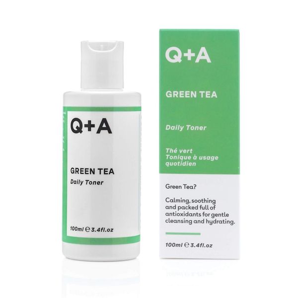 Успокаивающий тонер для лица с зеленым чаем Q+A Green Tea Daily Toner 100 мл 1557228816 фото
