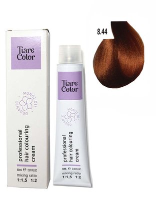8.44 Крем-фарба для волосся Tiare Color Hair Colouring Cream 60 мл 1557214269 фото