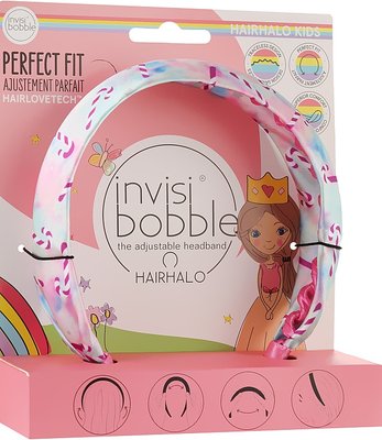 Дитячий обруч для волос Invisibobble Hairhalo Kids Cotton Candy Dreams 1942384751 фото