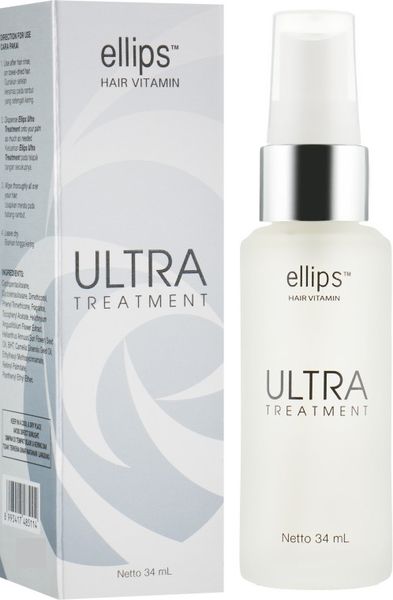 Вітаміни для волосся Ультратерапія з вічною квіткою та олією камелії Ellips Ultra Treatment 34 мл 31 фото