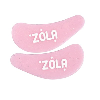Патчі силіконові багаторазові для очей Zola рожеві 1 пара 05016 фото