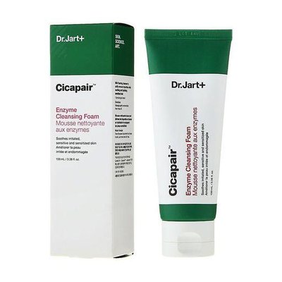 Пінка ензимна для вмивання для проблемної і чутливої шкіри обличчя Dr.Jart+ Cicapair Enzyme 100 мл 465144 фото