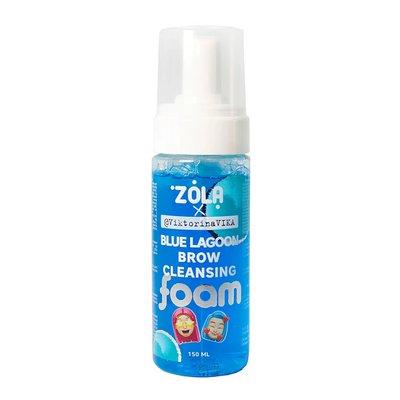 Піна для брів очищаюча блакитна Blue Lagoon Brow Cleansing Zola 150 мл 04830 фото